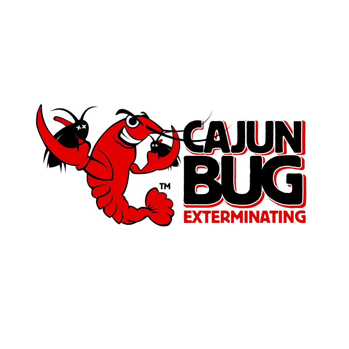 A logo design for cajun bug lafayette la