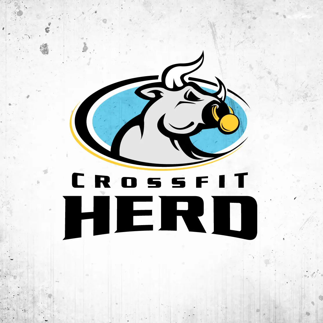 A logo design for a crossfit gym