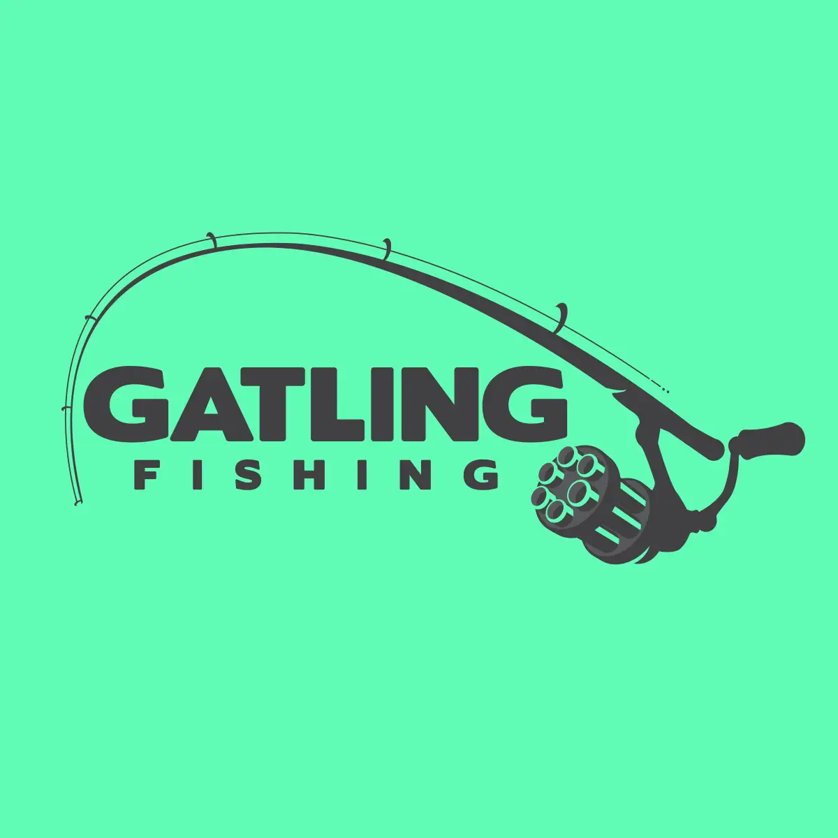 A logo design for a fishing company