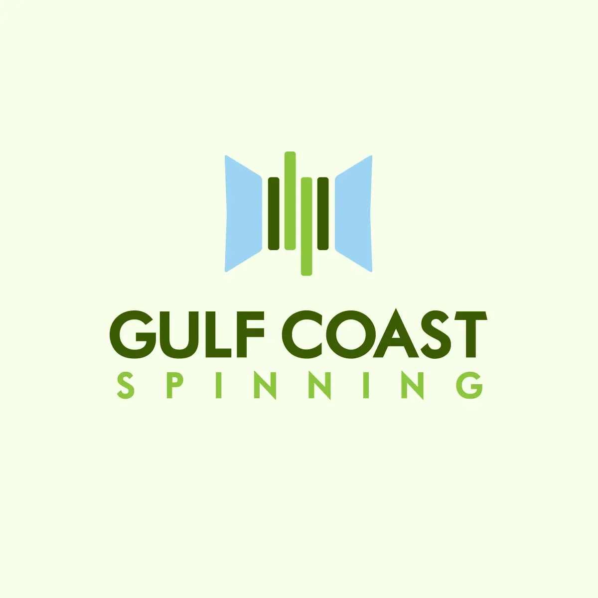 A logo design for gulf coast spinning