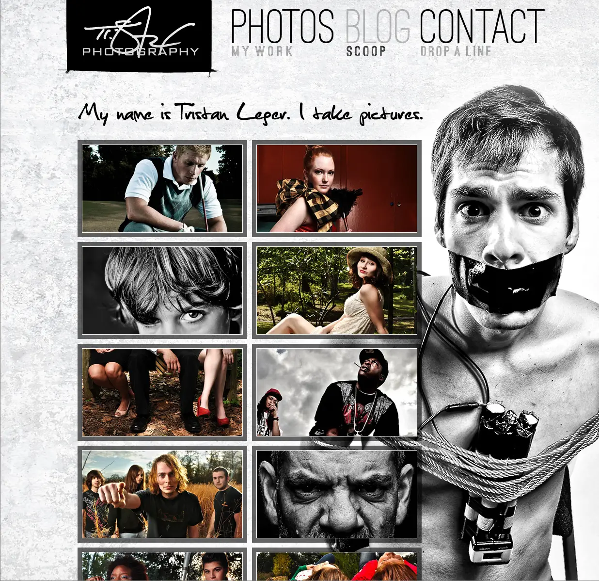 web design for a photographer